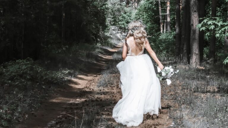 Braut lauft weg