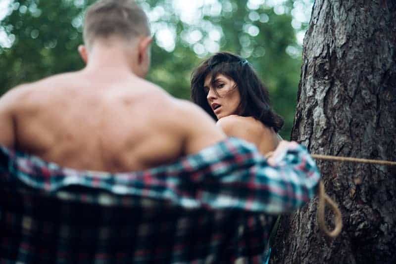 Sex im Wald