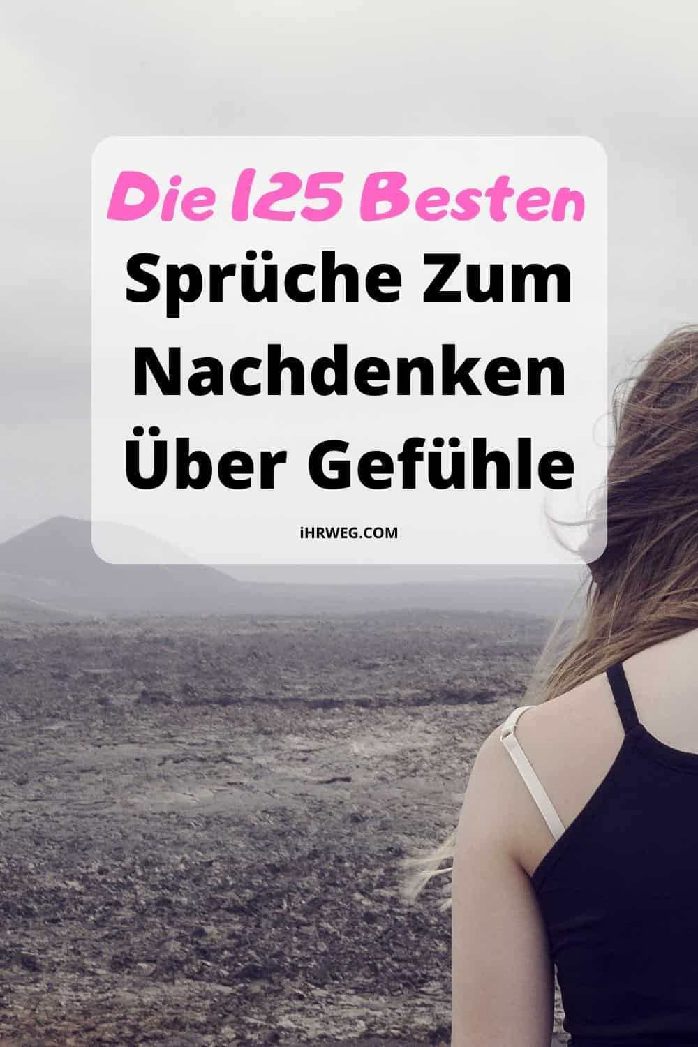 Sprüche zum Nachdenken über Gefühle: Liebe.