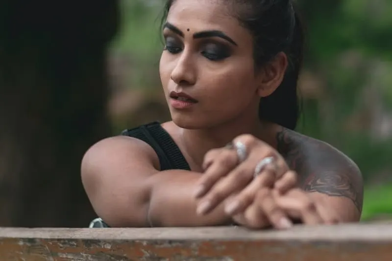 eine indische Frau