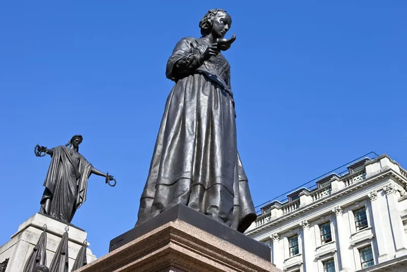 Florence Nightingale Statue in London