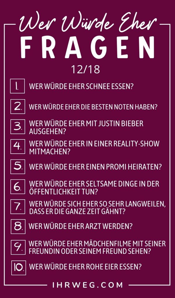 Schne Wer Wrde Eher Fragen Fotos