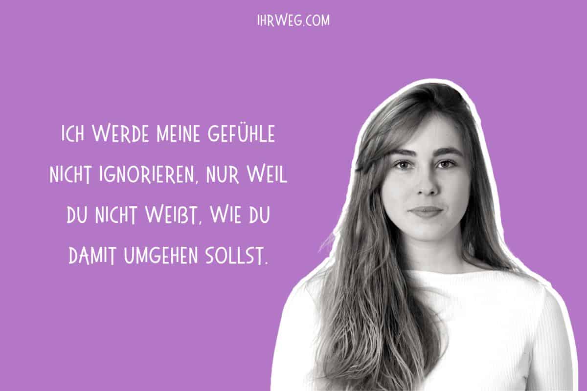 Hör auf, Frauen zu sagen, sie sollen ihre Gefühle ignorieren 