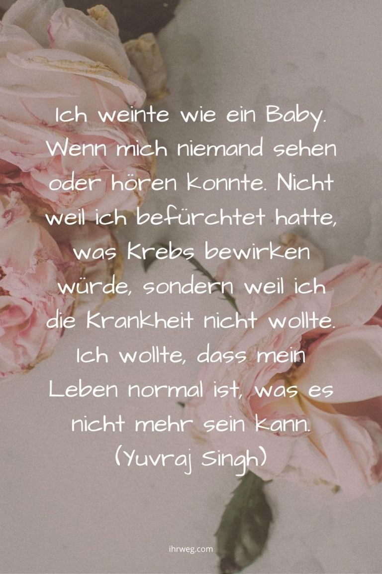 KrebsSprüche Die richtige Ermutigung in schweren Zeiten