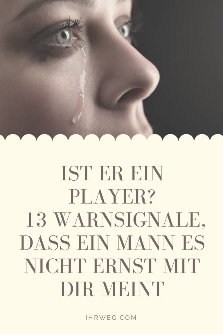 Ist er ein Player? 13 Warnsignale, dass ein Mann es nicht ernst mit dir