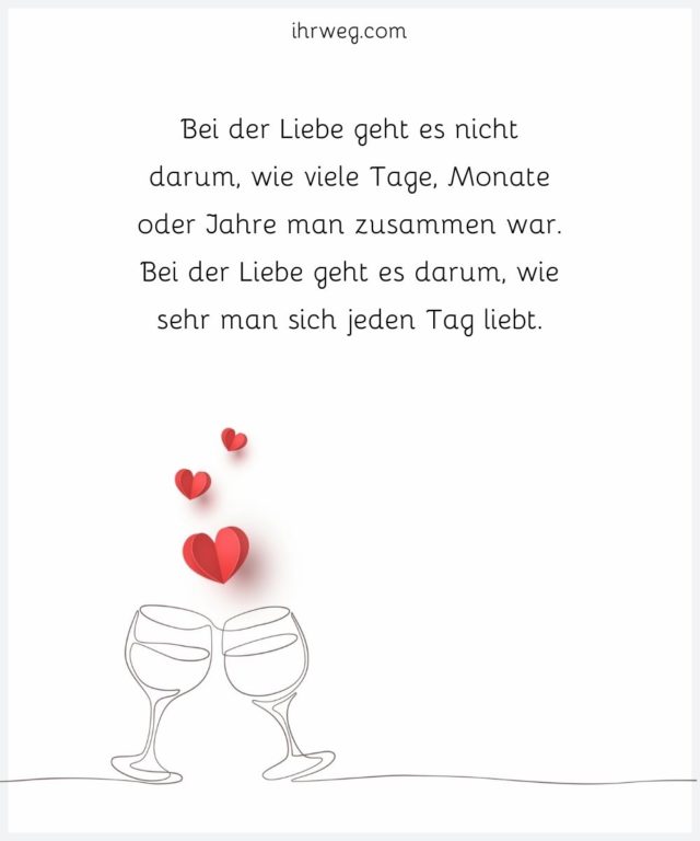 JahrestagSprüche Die besten Liebessprüche für 365 Tage der Liebe