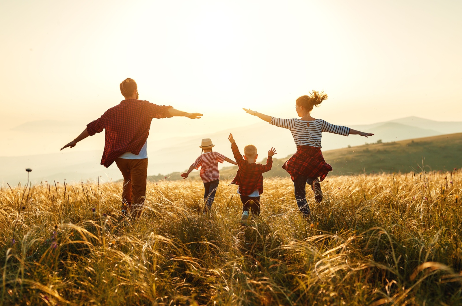 glueckliche Familie