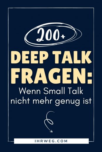 200+ Deep Talk Fragen – Wenn Small Talk nicht mehr genug ist