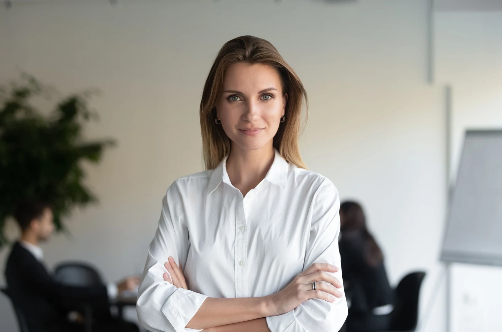 selbstbewusste Frau