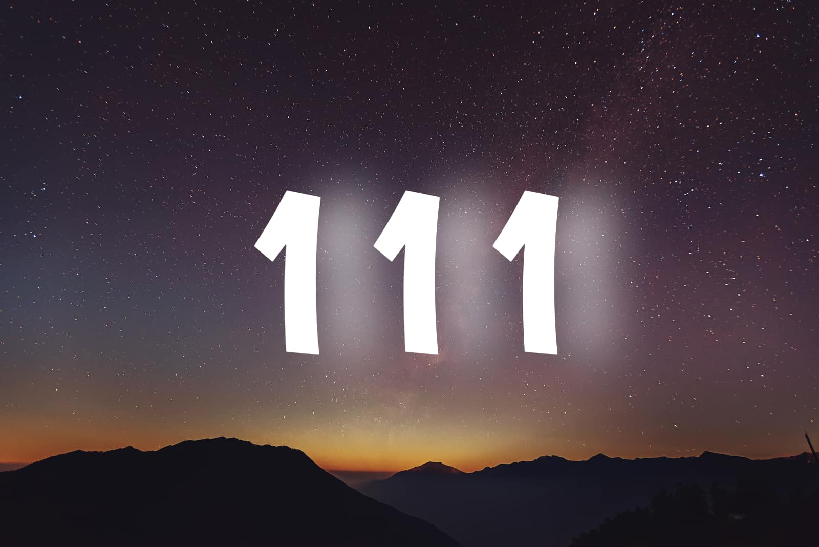 Milchstraße über den Bergen (1)