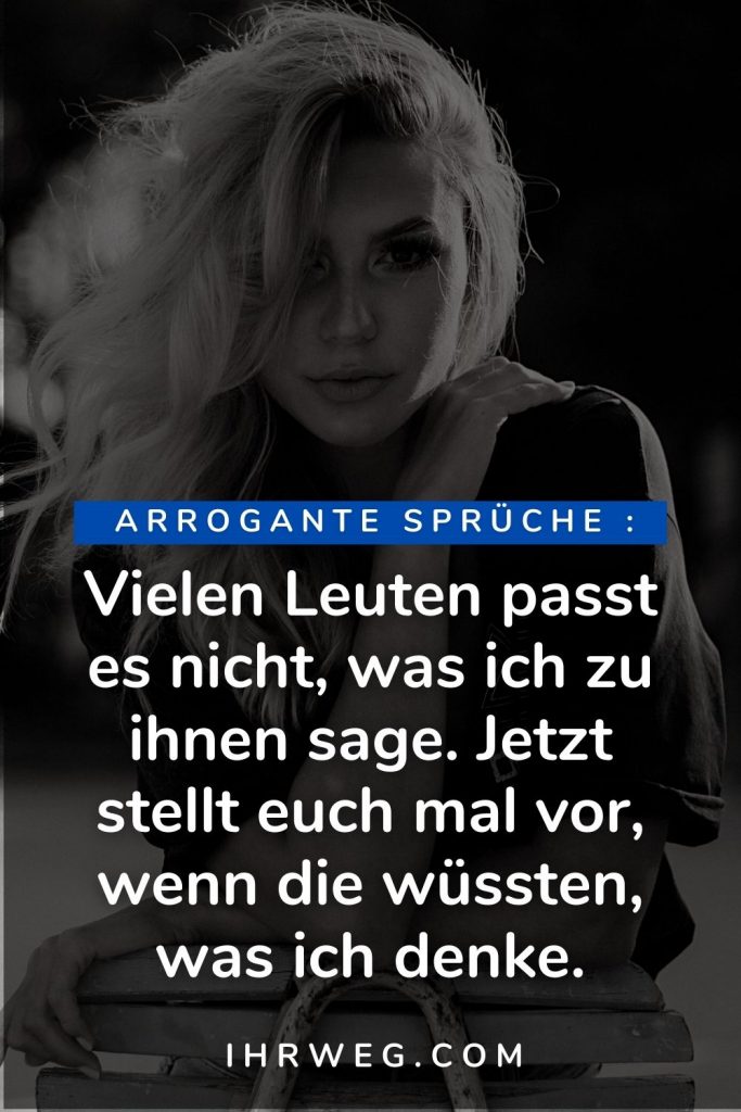 Arrogante Sprüche Die feine Linie zwischen Überheblichkeit und Stil