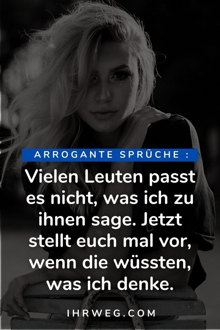 Arrogante Sprüche Die feine Linie zwischen Überheblichkeit und Stil