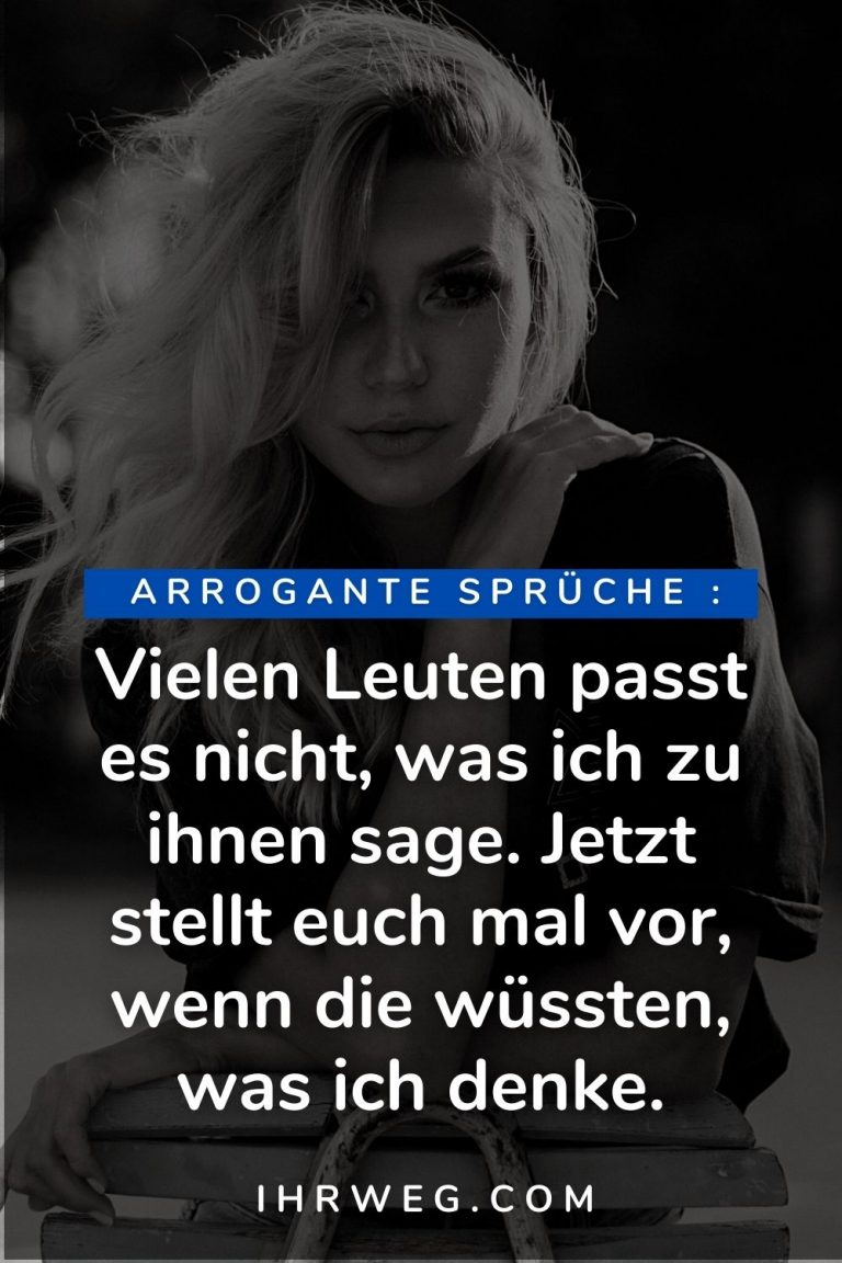 Arrogante Sprüche Die feine Linie zwischen Überheblichkeit und Stil