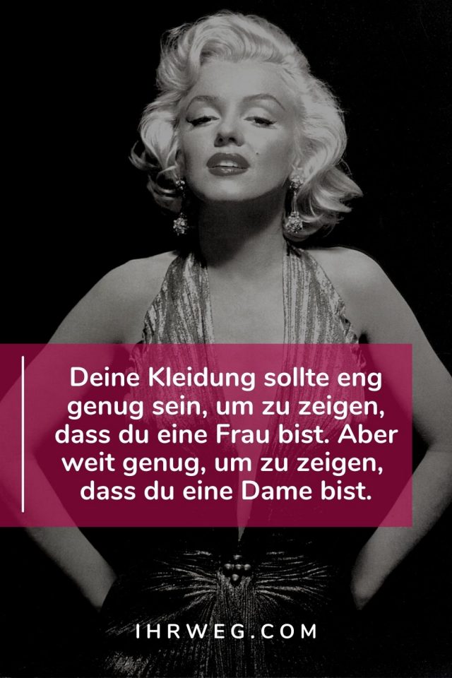 Marilyn Monroe Zitate Lass dich von der Ikone inspirieren!