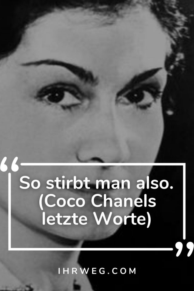 90+ Zitate von Coco Chanel, die nie aus der Mode kommen