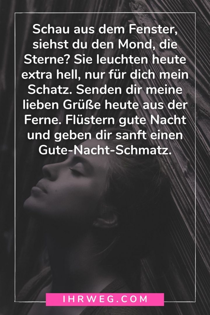 Gute Nacht mein Schatz Ein paar Worte für die süßesten Träume