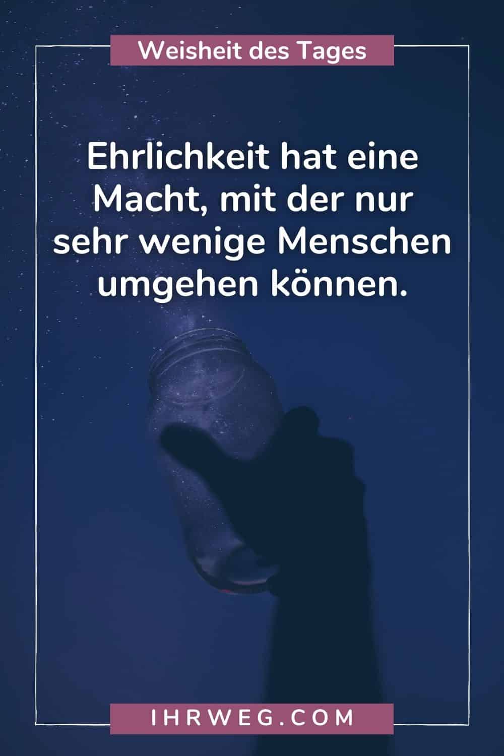 weisheit des tages