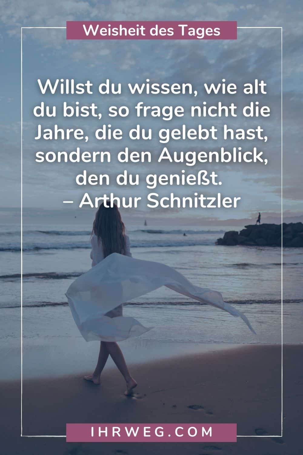 weisheit des tages