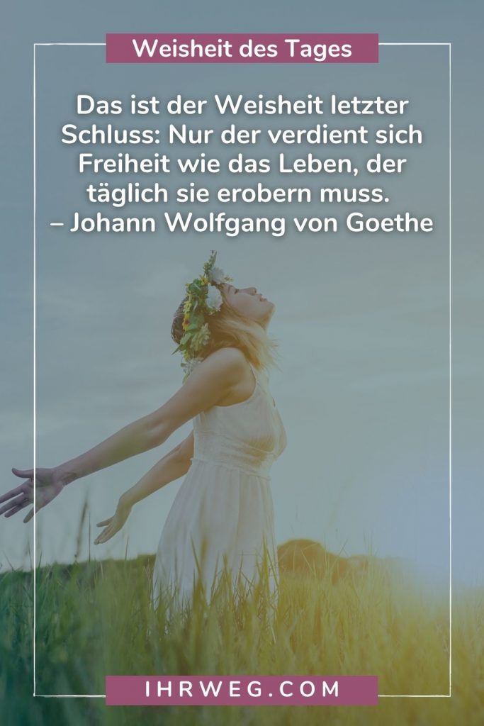 Weisheit des Tages 365 kluge Sprüche für jeden Tag des Jahres