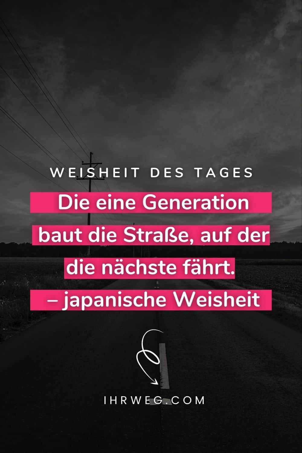weisheit des tages