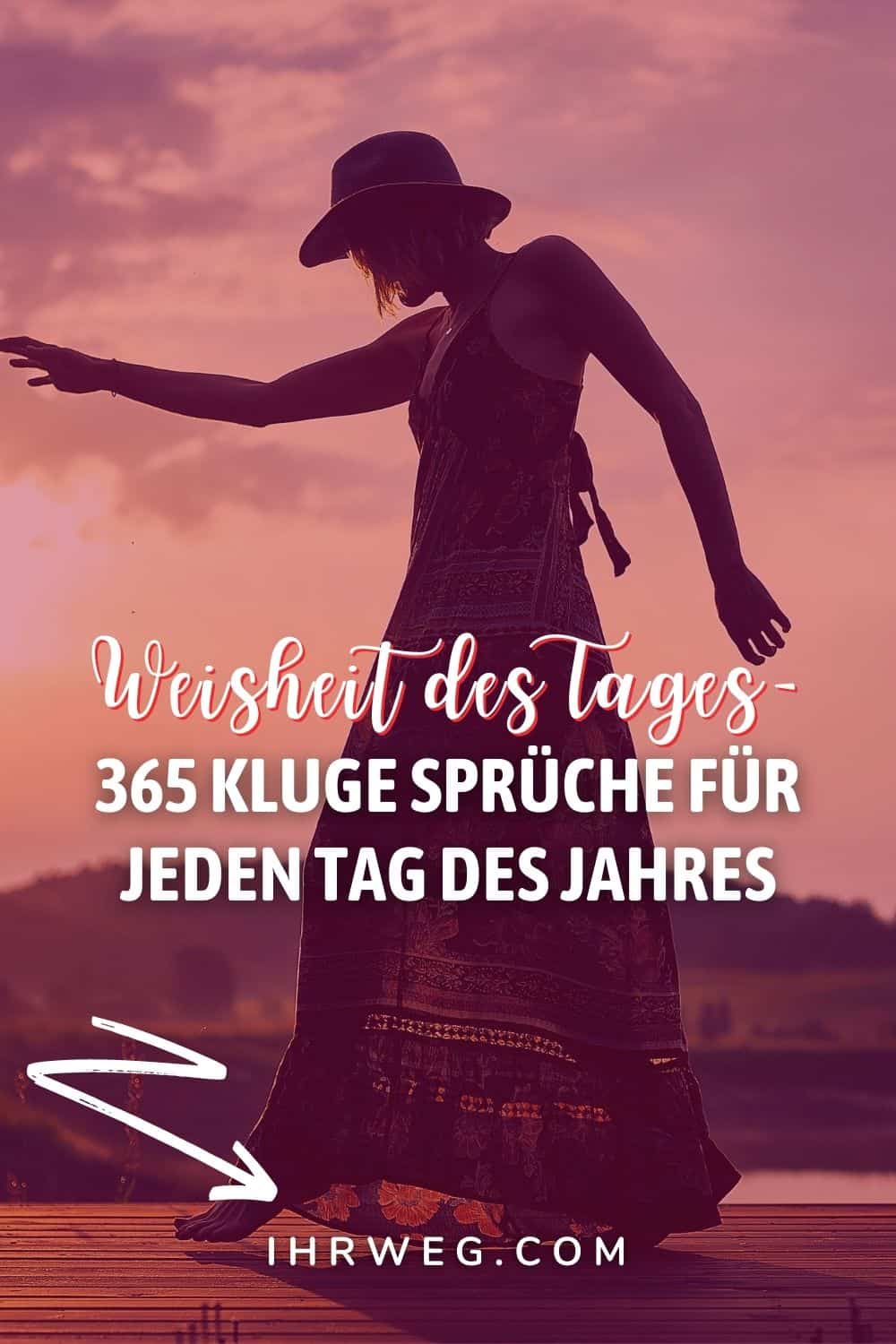 Weisheit des Tages - 365 kluge Sprüche für jeden Tag des Jahres pinterest