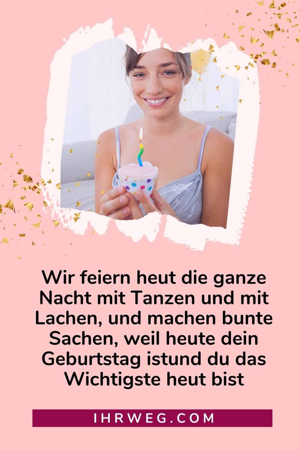 Lachen macht happy geburtstag