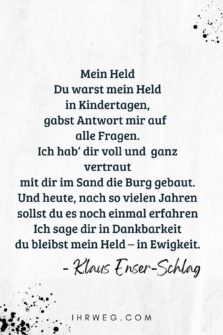 Die 95 schönsten PapaGedichte, die zum Weinen rühren