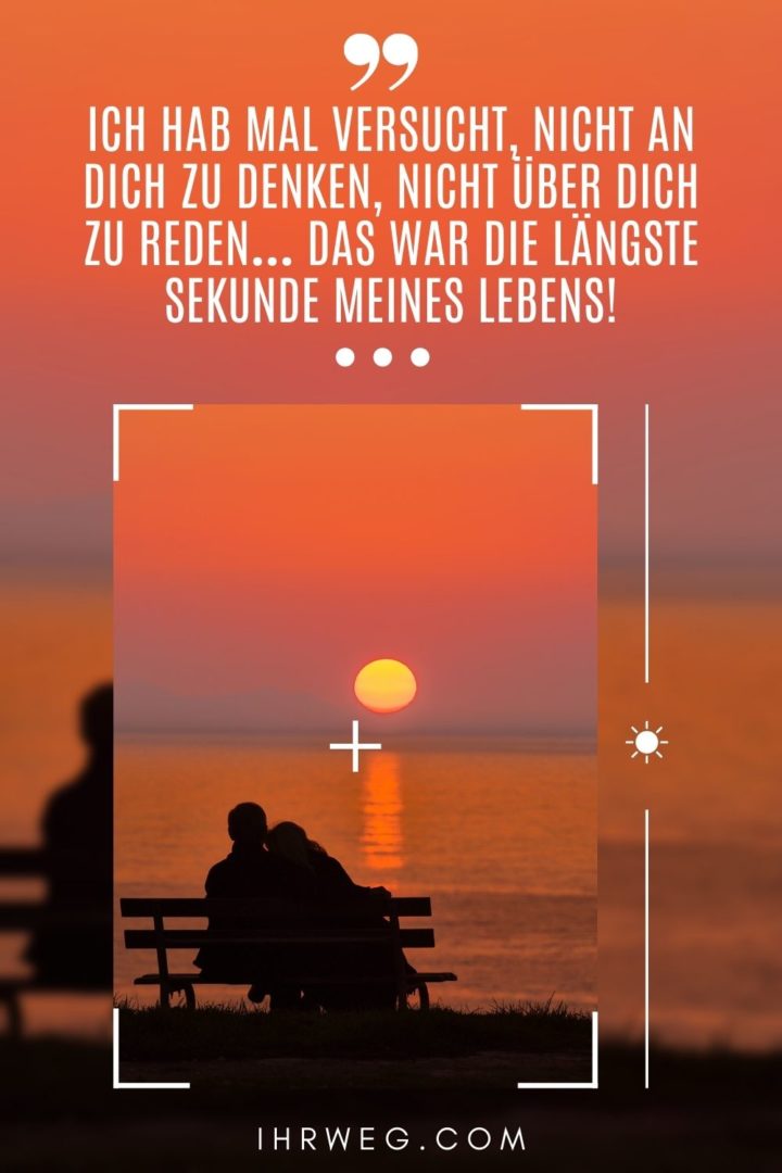 Ich denk an dich Sprüche und Gedichte für Momente der Sehnsucht