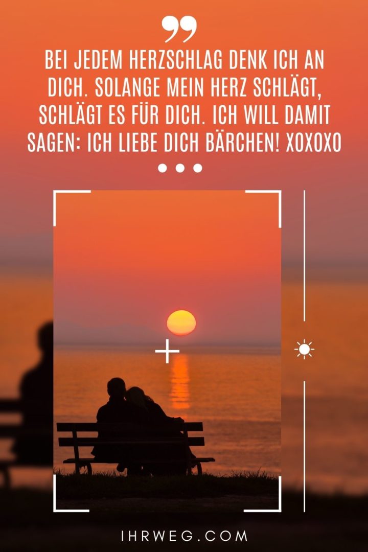 Ich denk an dich Sprüche und Gedichte für Momente der Sehnsucht