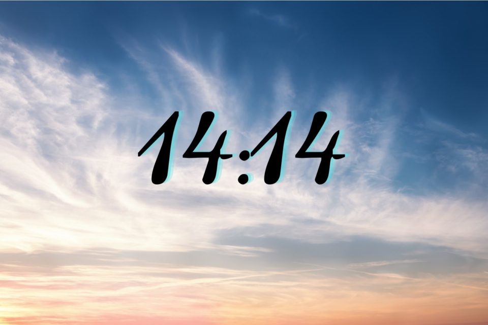 Lass den Kopf nicht hängen: Bedeutung der Schnapszahl 14:14