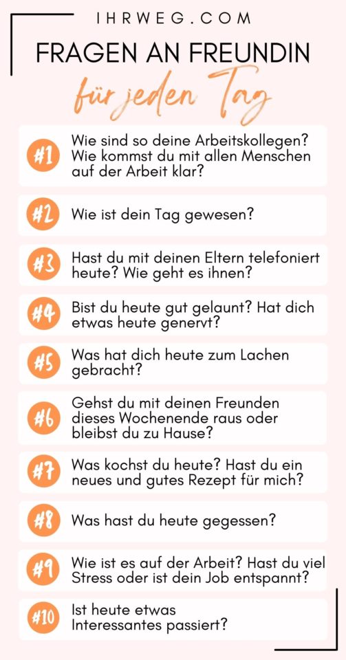 Schluss mit den Geheimnissen Die 360+ besten Fragen an Freundin