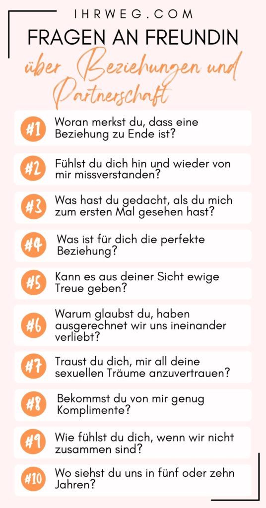 Was Kann Man Mit Seiner Freundin Unternehmen Schluss mit den Geheimnissen: Die 360+ besten Fragen an Freundin