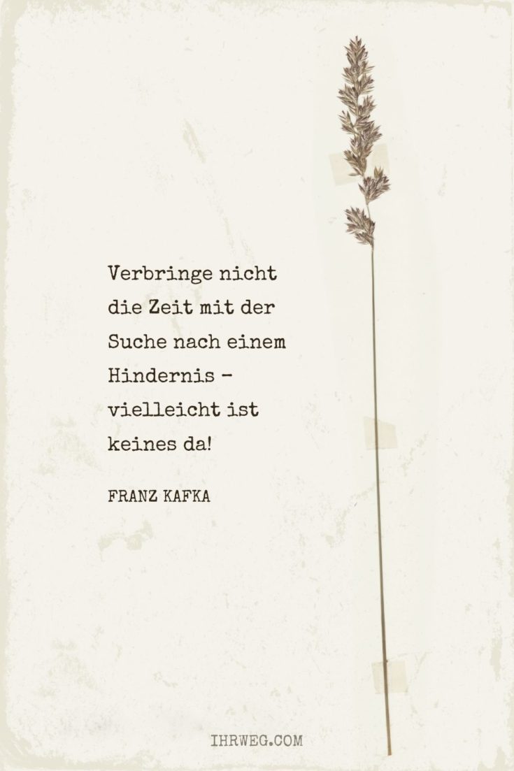 Franz Kafka Zitat