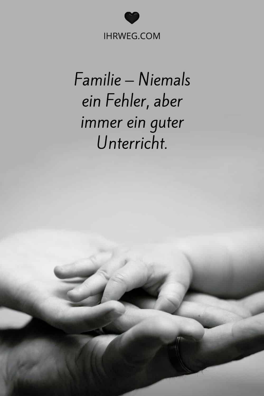 Sprüche über Familie und Lebensweisheiten