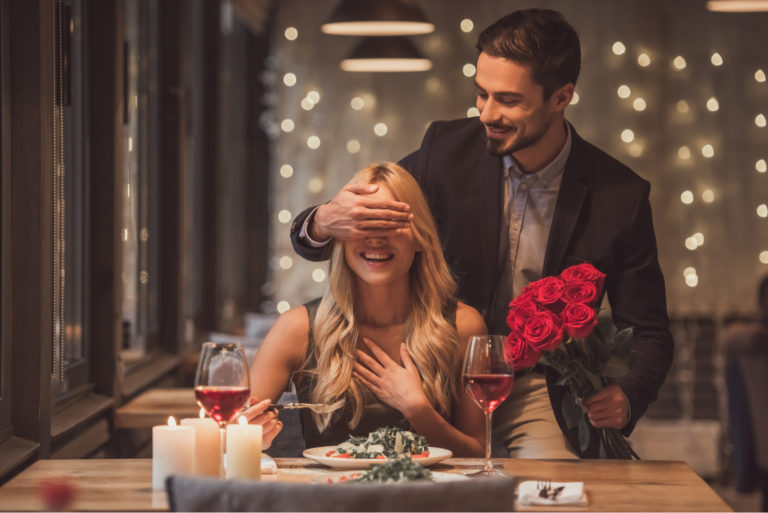 paar am valentinstag datum