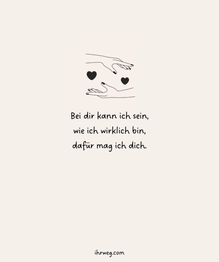 "Ich mag dich" Sprüche zum Nachdenken: Mehr als nur Worte – Inspiration für jeden Tag