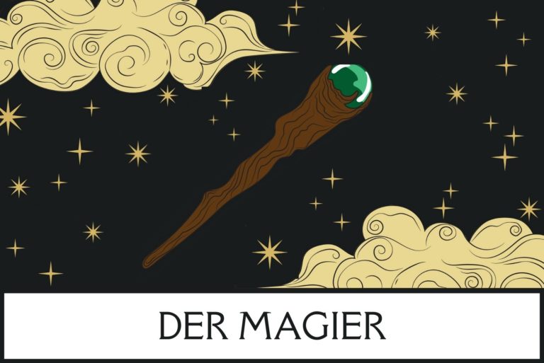 Tarotkarte der Magier