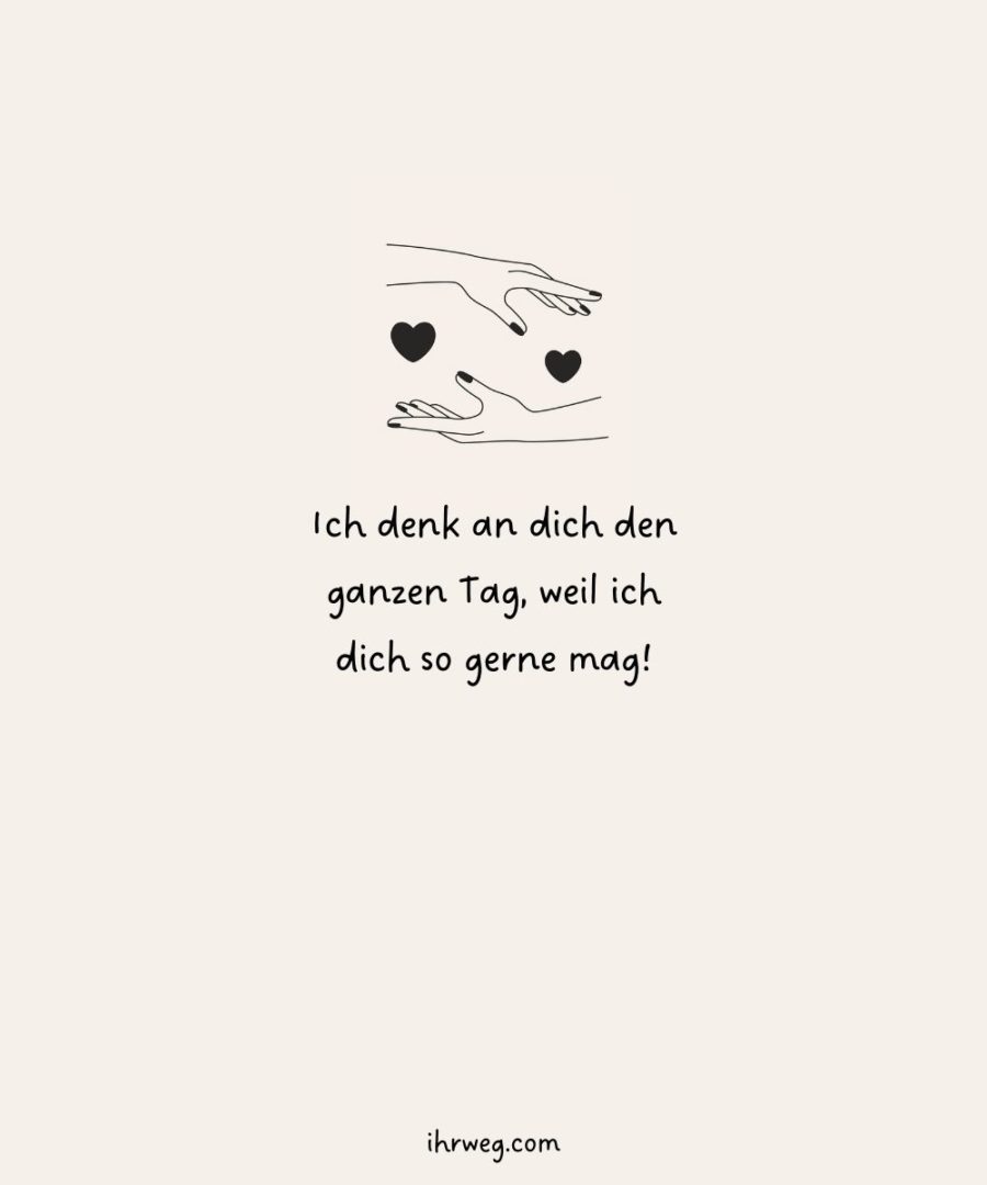 Ich mag dich Sprüche ‒ die Wahrheit kommt endlich ans Licht!