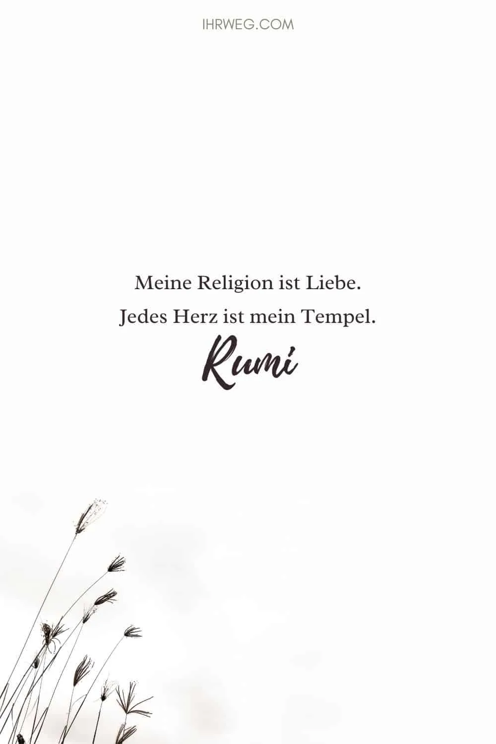 Meine Religion ist Liebe