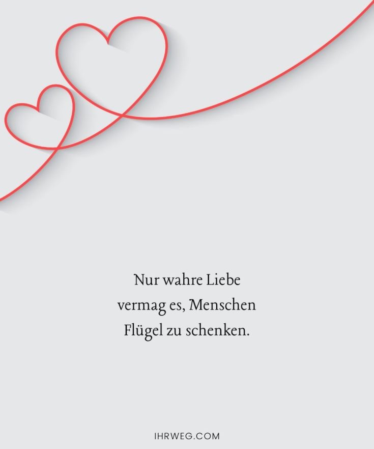 155+ Wahre Liebe Sprüche ‒ Die besten Liebessprüche über echte Gefühle