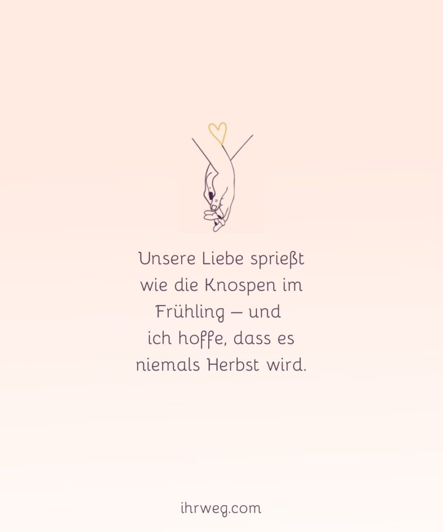 Liebessprüche für meinen Schatz Die schönsten Worte für ihn oder sie