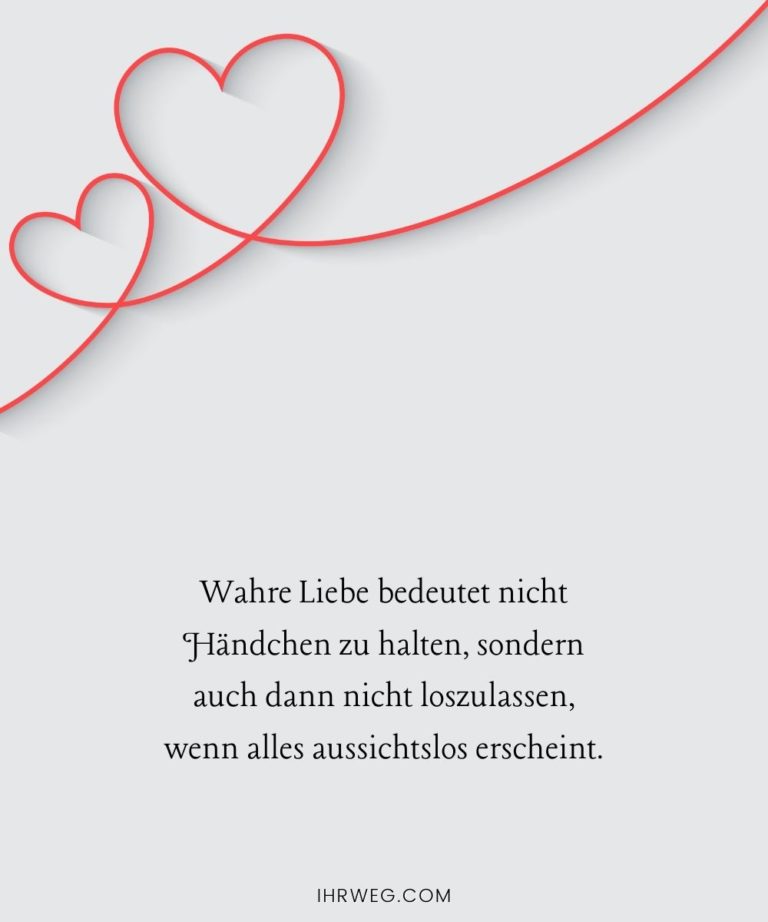 155+ Wahre Liebe Sprüche ‒ Die besten Liebessprüche über echte Gefühle