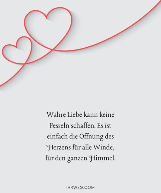 155+ Wahre Liebe Sprüche ‒ Die besten Liebessprüche über echte Gefühle