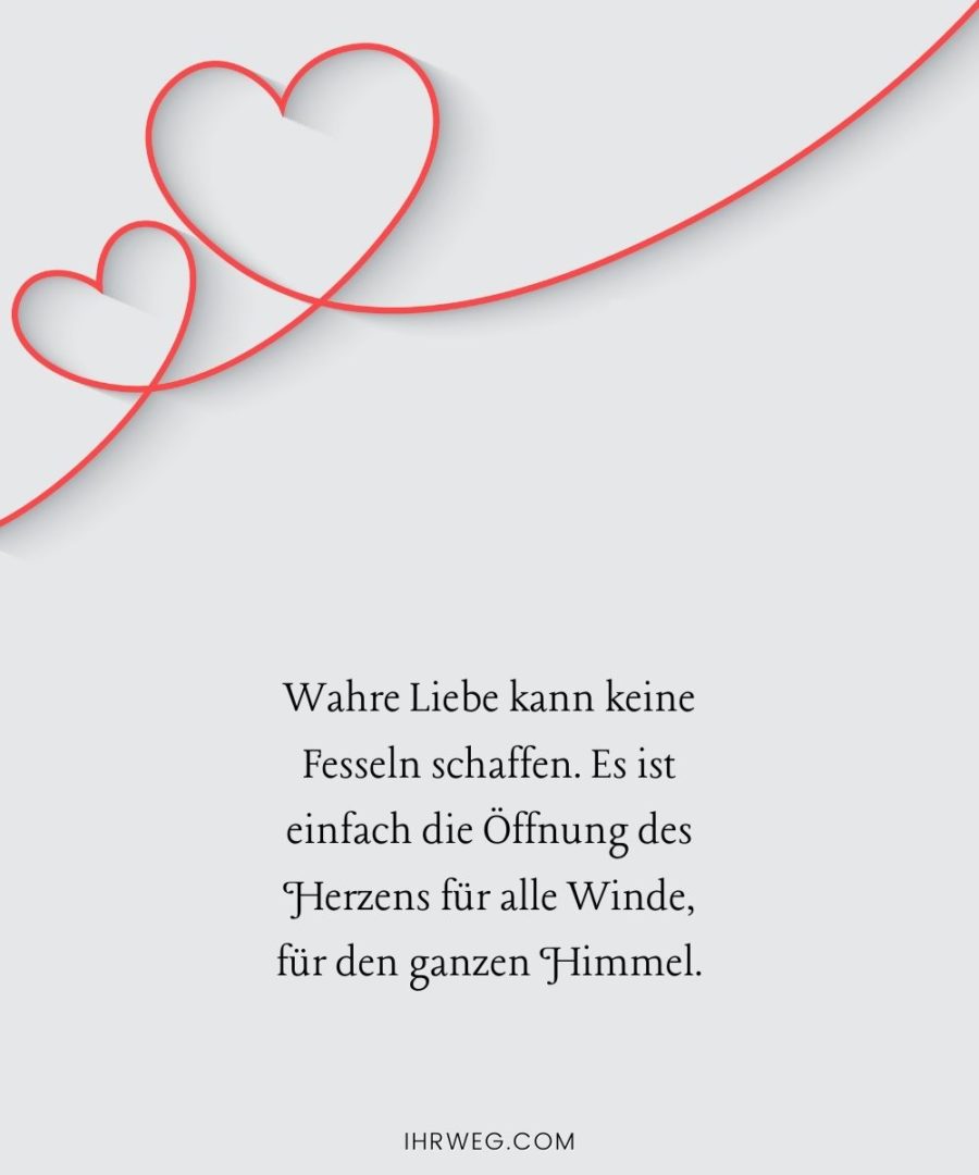 155+ Wahre Liebe Sprüche ‒ Die besten Liebessprüche über echte Gefühle