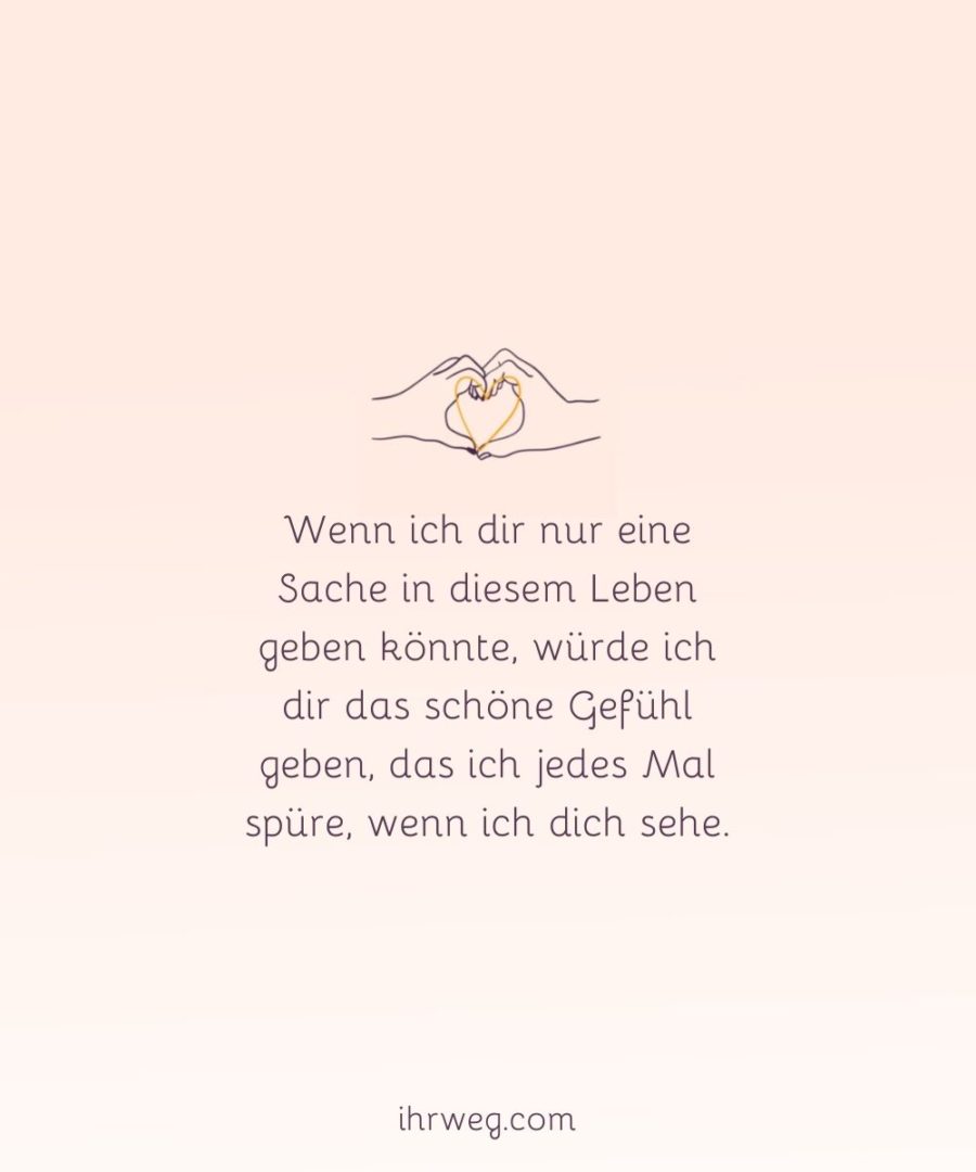 Liebessprüche für meinen Schatz Die schönsten Worte für ihn oder sie
