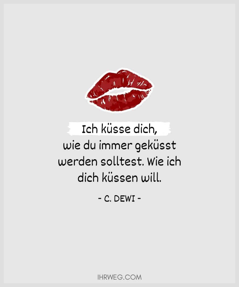 Ich möchte dich küssen