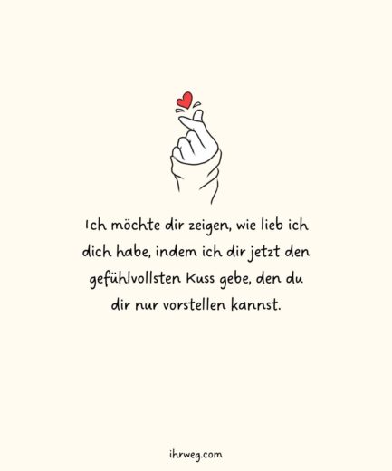 55+ süßeste Ich hab dich lieb Sprüche für deinen Lieblingsmensch