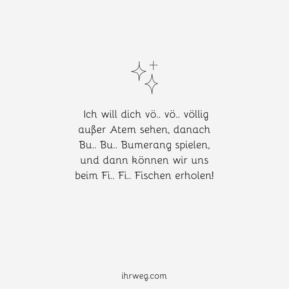 50+ tolle Sprüche für eine gelungene zweideutige Anmache