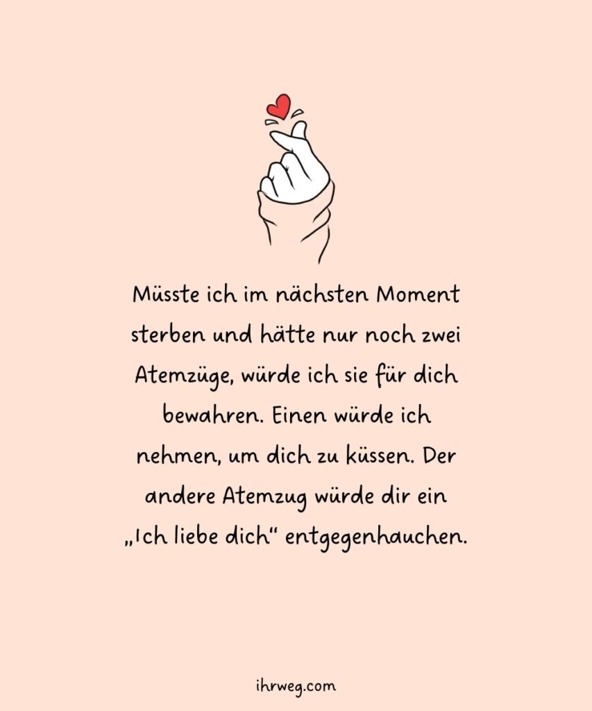 55+ süßeste Ich hab dich lieb Sprüche für deinen Lieblingsmensch