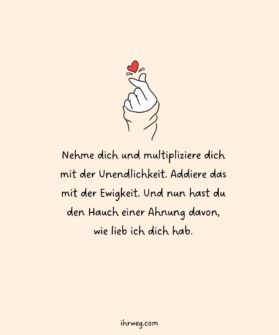 55+ süßeste Ich hab dich lieb Sprüche für deinen Lieblingsmensch